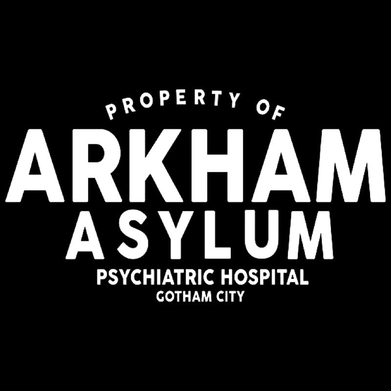 Arkham Asylum Psychiatric Hospital Geek T-Shirt