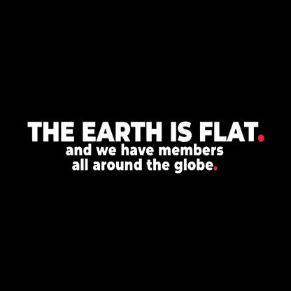 The Earth is Flat Geek T-Shirt