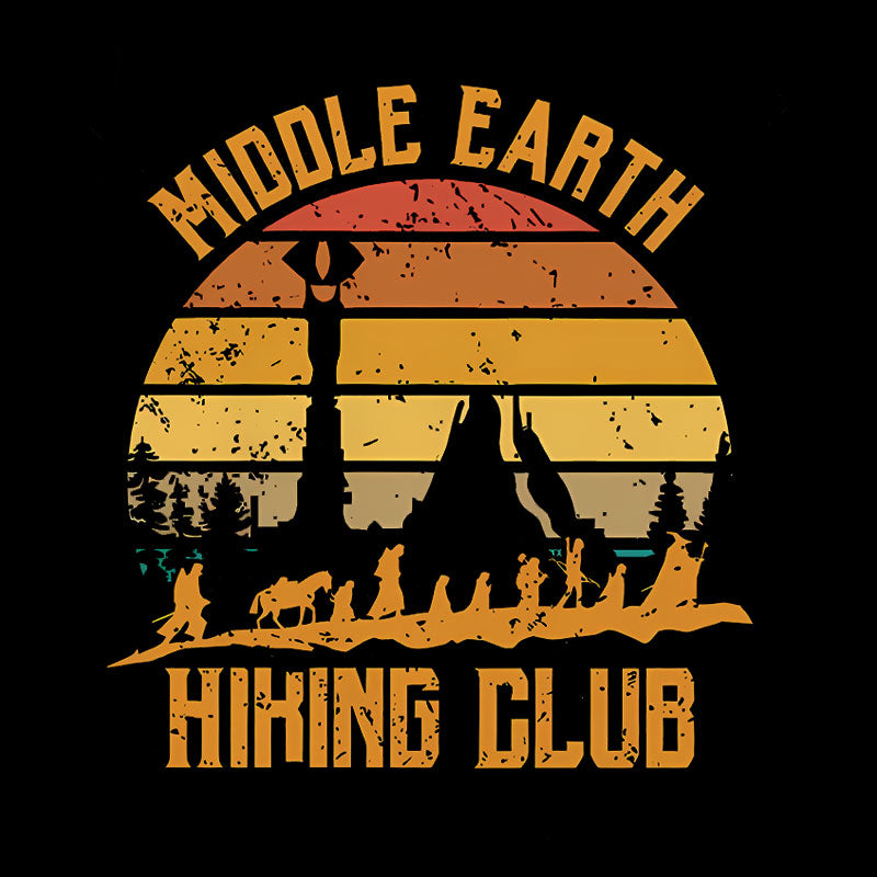 Middle Earth Hiking Club Geek T-Shirt