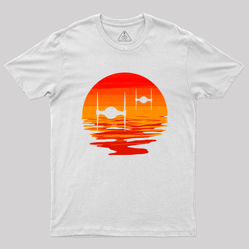 Tie Fighter Sunset 2.0 T-Shirt