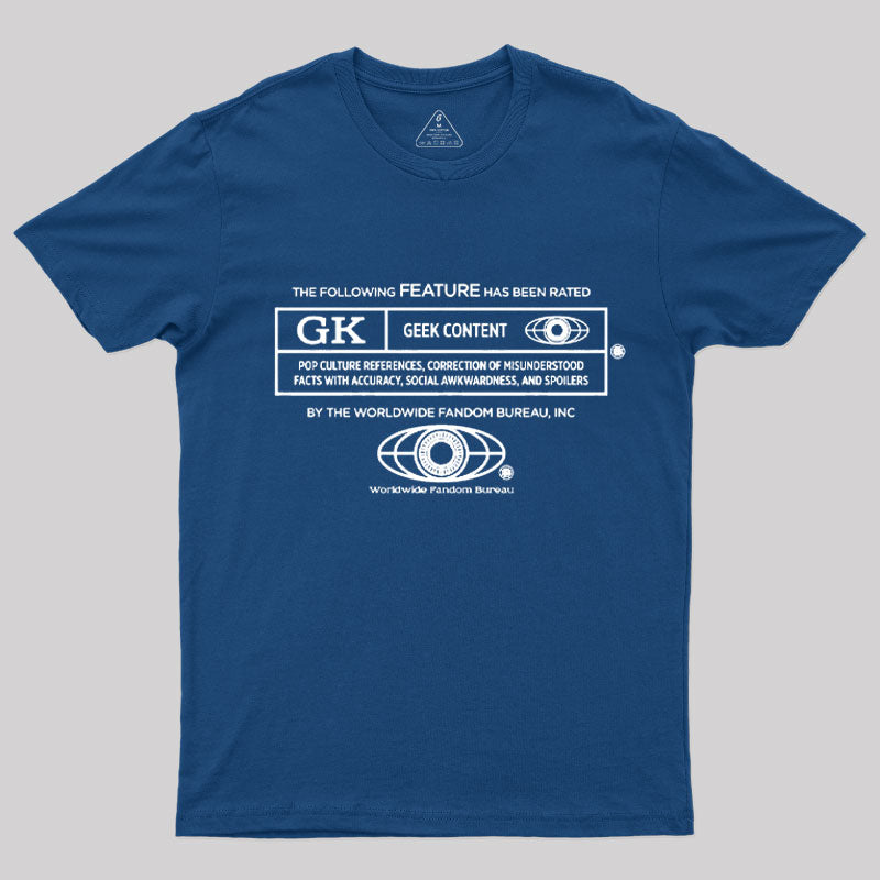 Rated Geek T-Shirt