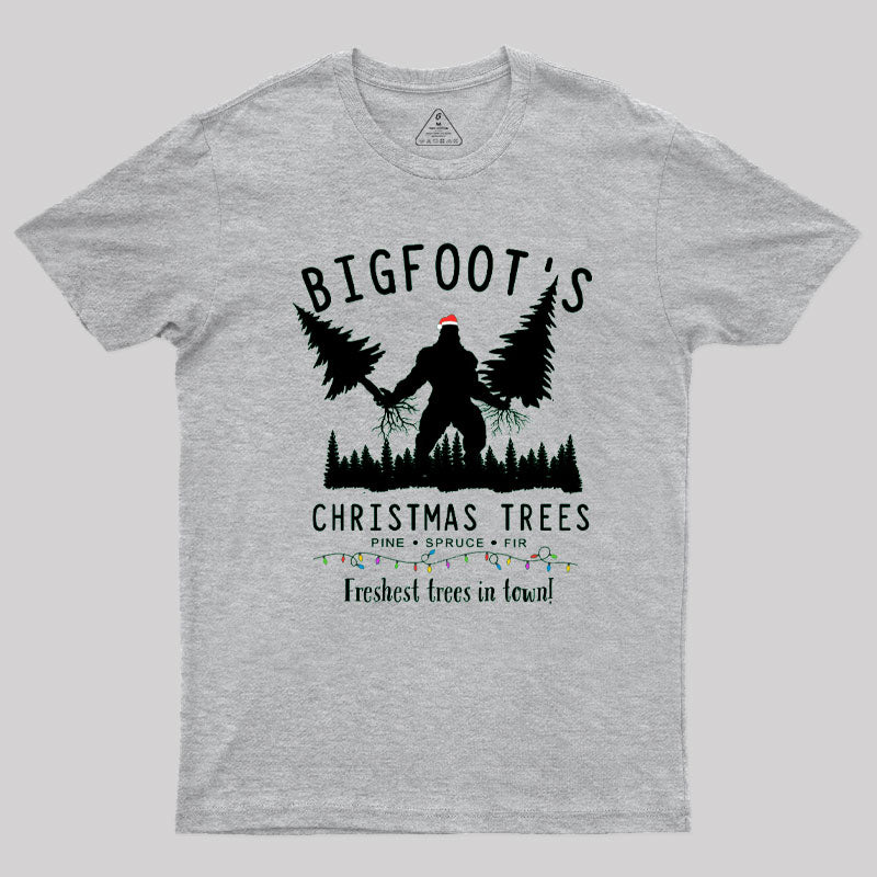 Bigfoot's Christmas Trees T-Shirt