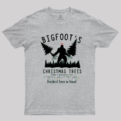 Bigfoot's Christmas Trees T-Shirt