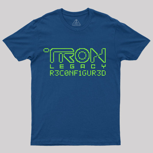 Tron Legacy Yellow Artwork T-Shirt