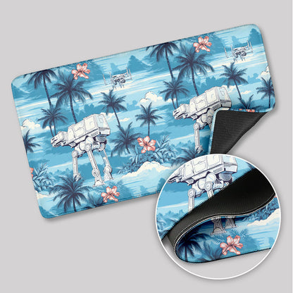 Imperial Walker Blue Hawaiian Beach Geek Mouse Pad