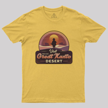 Visit Great Kanto Desert Nerd T-Shirt