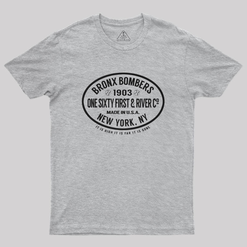 Bronx Bomber Slugger Geek T-Shirt