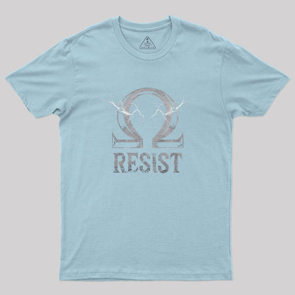 Resist Ohm Electricity Geek T-Shirt