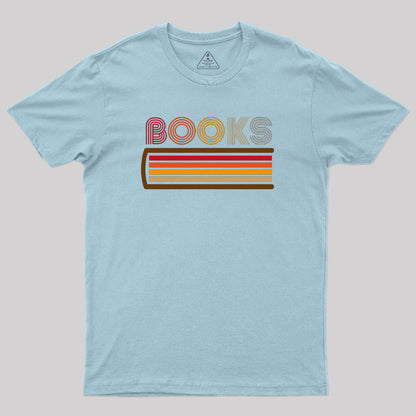 Retro Books Geek T-Shirt