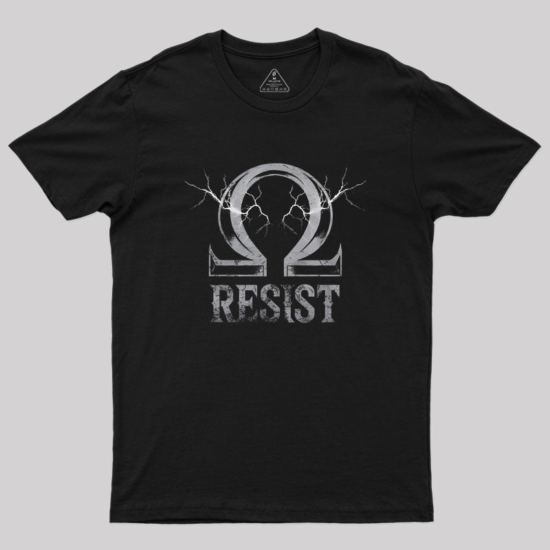 Resist Ohm Electricity Geek T-Shirt