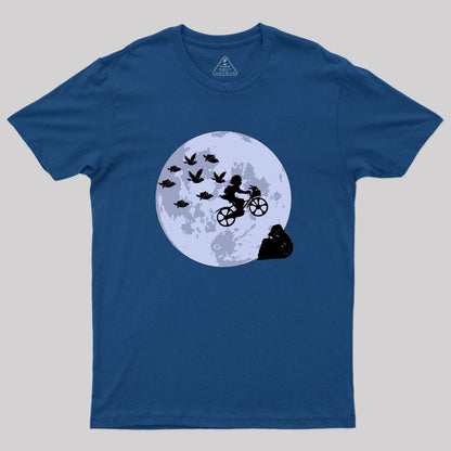 Ride Across the Moon Geek T-Shirt