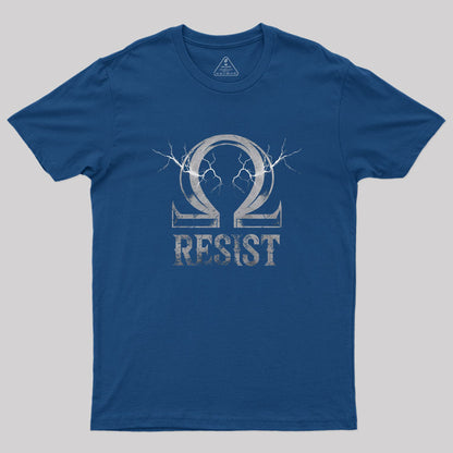 Resist Ohm Electricity Geek T-Shirt