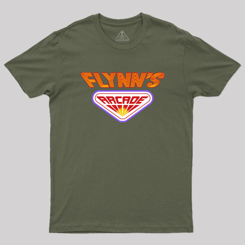 FLYNN'S ARCADE PALACE Geek T-Shirt