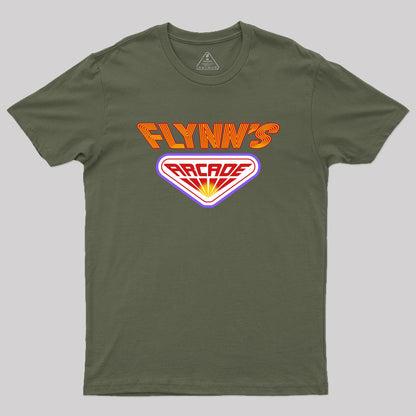 FLYNN'S ARCADE PALACE Geek T-Shirt