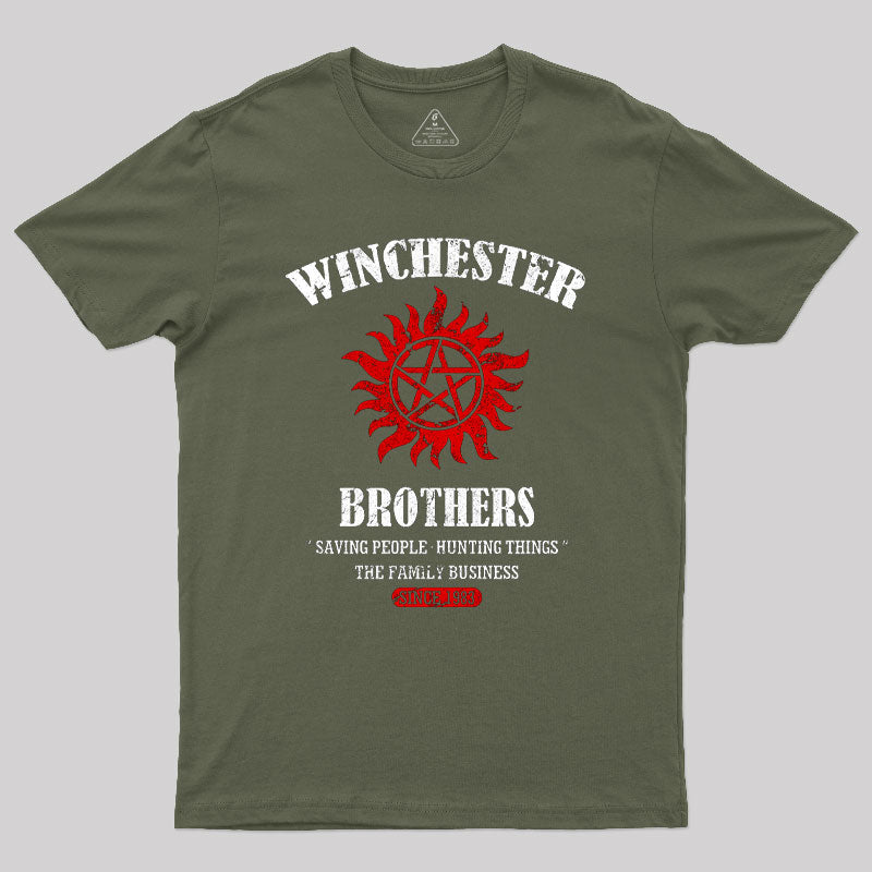 Winchester Brothers Geek T-Shirt