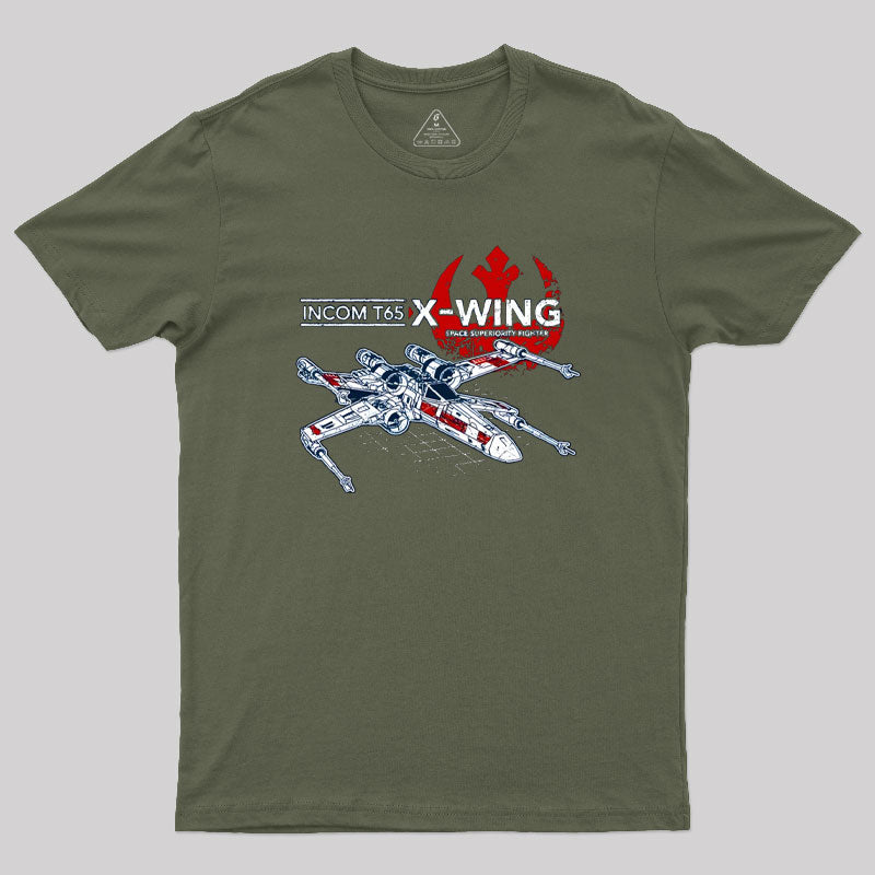 T-65 X-Wing Geek T-Shirt