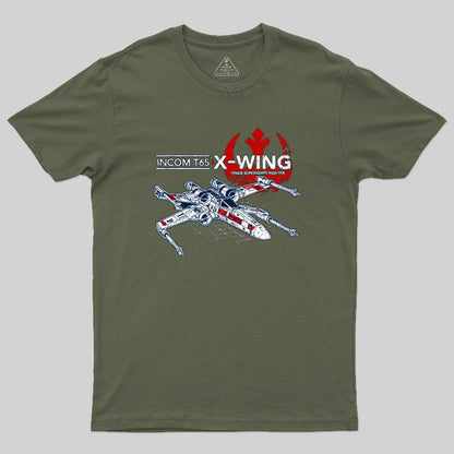 T-65 X-Wing Geek T-Shirt