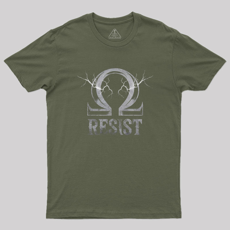 Resist Ohm Electricity Geek T-Shirt