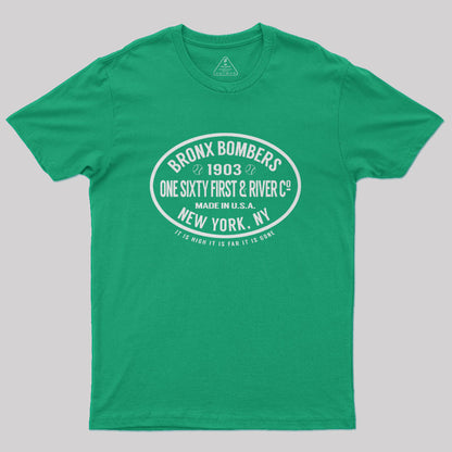 Bronx Bomber Slugger Geek T-Shirt