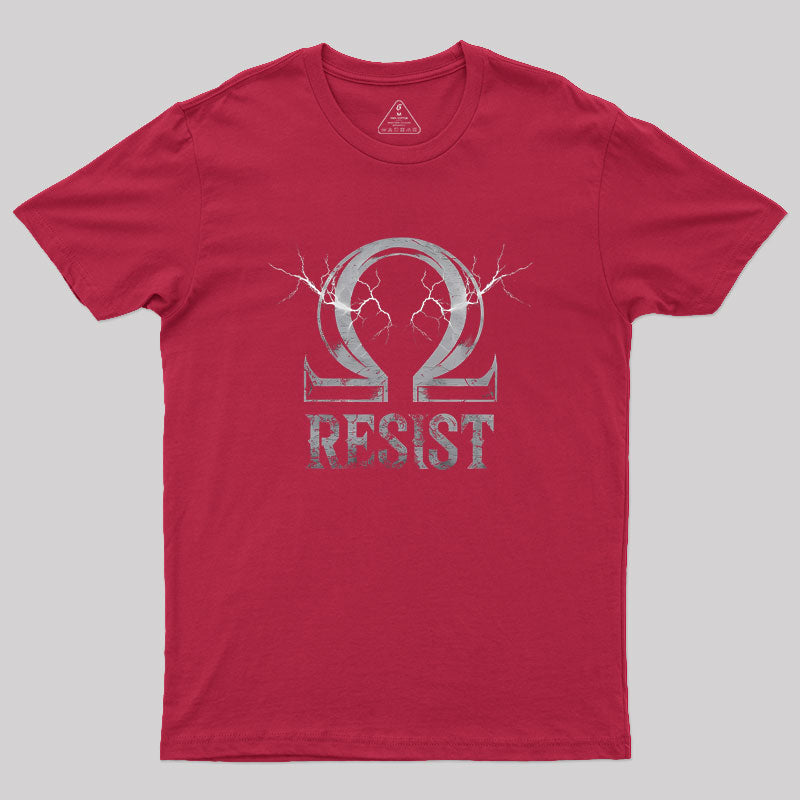 Resist Ohm Electricity Geek T-Shirt