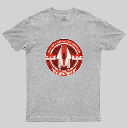 A Wing Pilot Geek T-Shirt