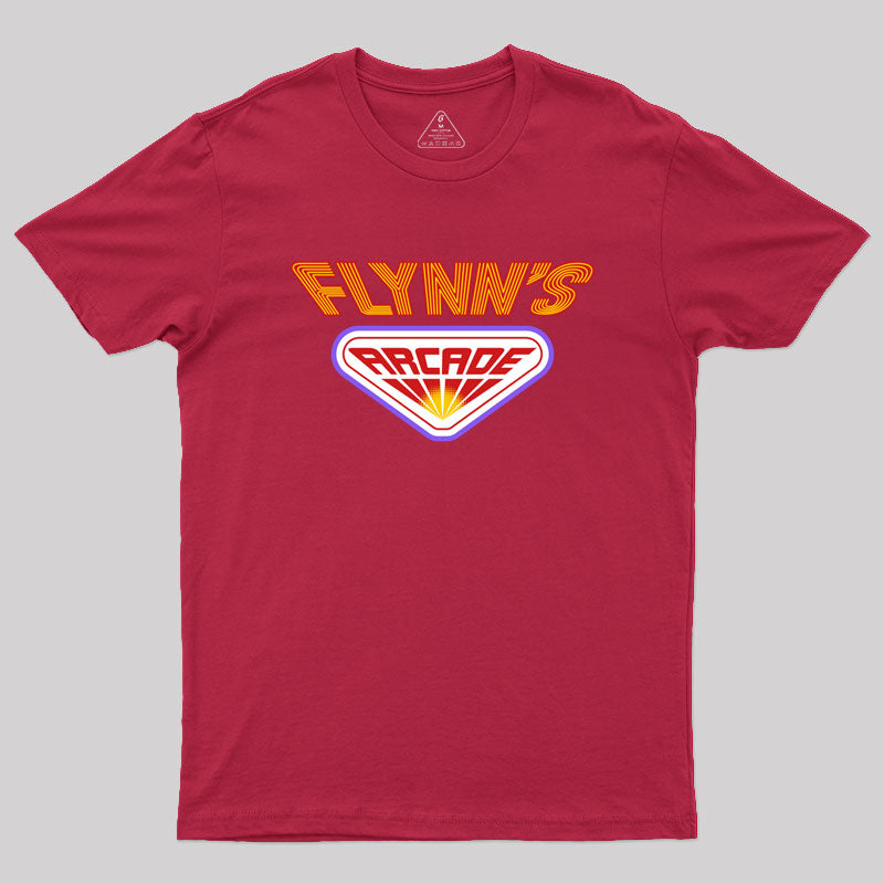 FLYNN'S ARCADE PALACE Geek T-Shirt