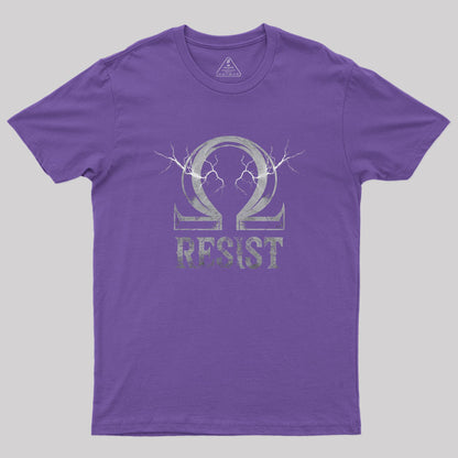 Resist Ohm Electricity Geek T-Shirt