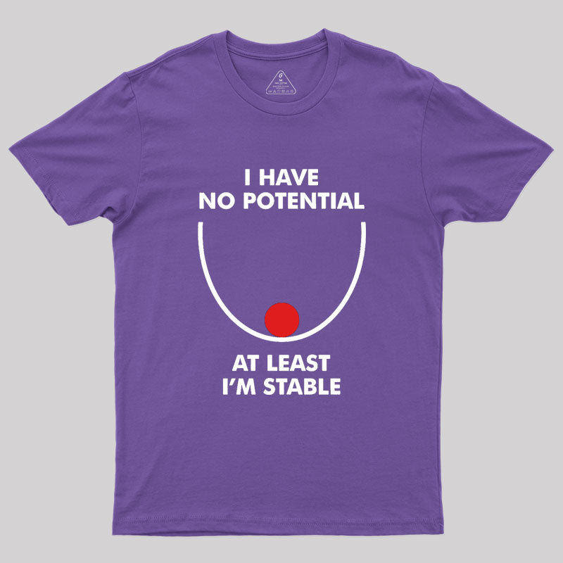 I Have No Potential Geek T-Shirt