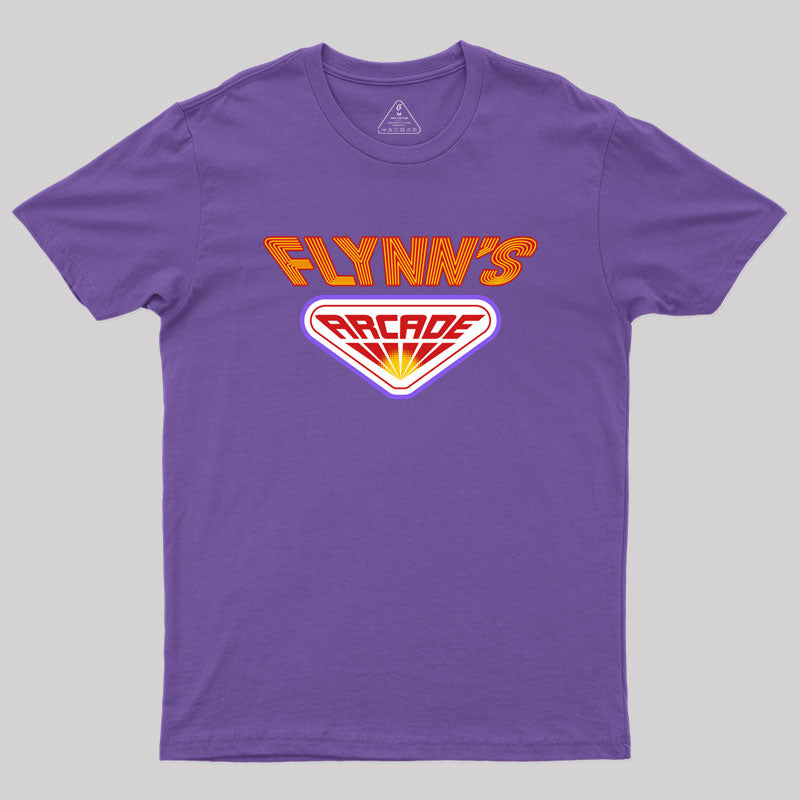 FLYNN'S ARCADE PALACE Geek T-Shirt