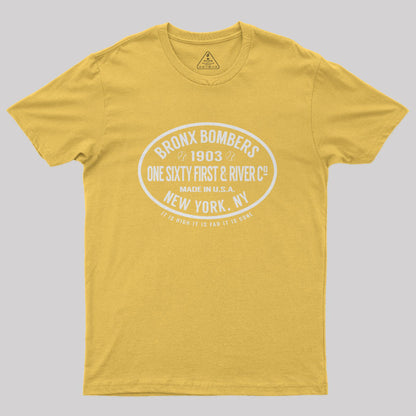 Bronx Bomber Slugger Geek T-Shirt