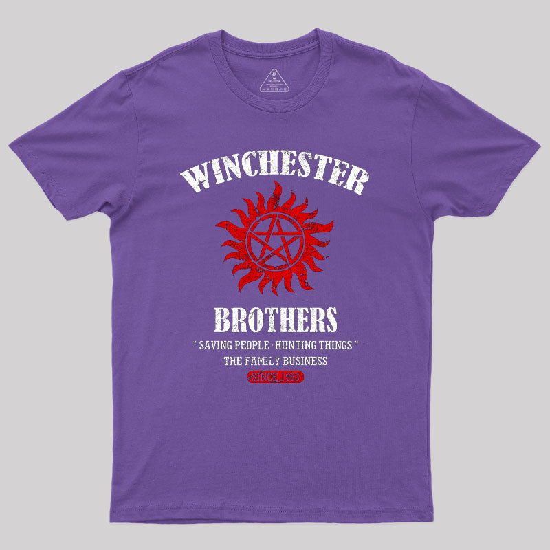 Winchester Brothers Geek T-Shirt