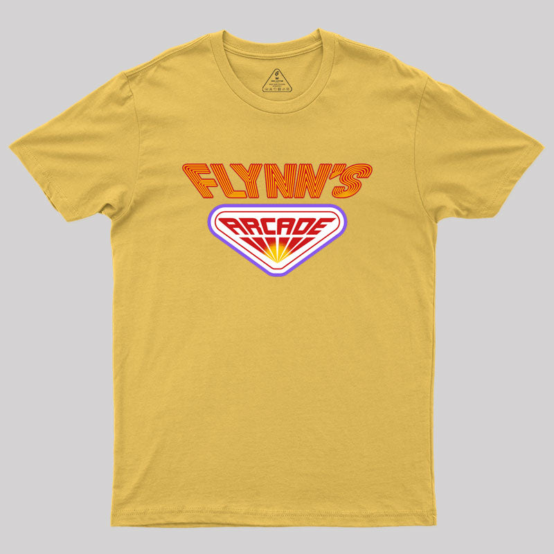 FLYNN'S ARCADE PALACE Geek T-Shirt