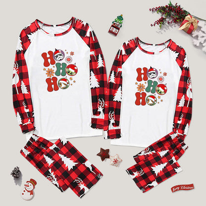 Baby Yoda HOHOHO Family Christmas Pajama Sets