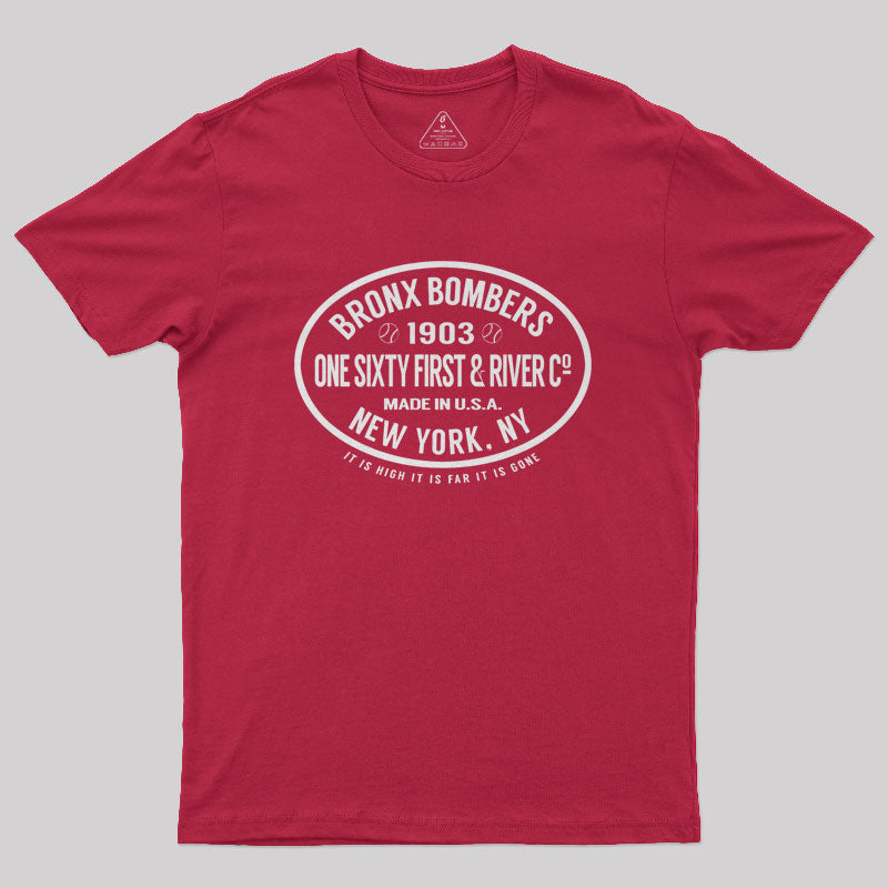 Bronx Bomber Slugger Geek T-Shirt