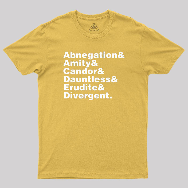 Factions Geek T-Shirt