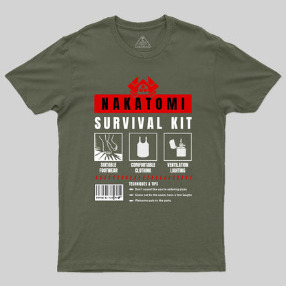 Nakatomi Survival Kit T-Shirt