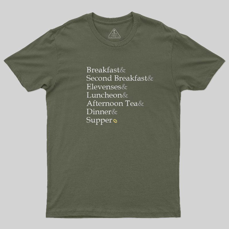 Hobbit Eating Habits T-Shirt