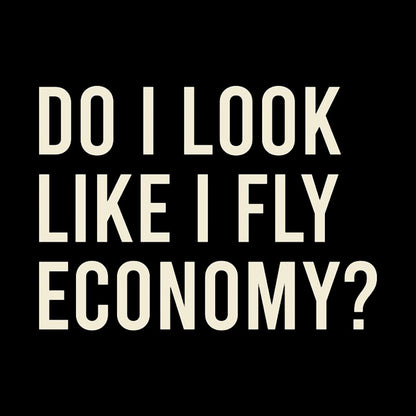 Do I Look Like I Fly Economy Nerd T-Shirt