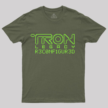 Tron Legacy Yellow Artwork T-Shirt