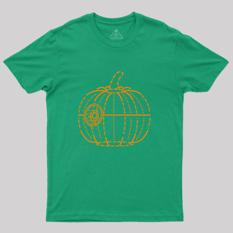 Pumpkin Death Star Halloween T-Shirt