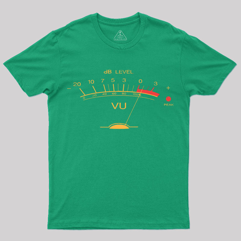 Volume VU Meter Vintage T-Shirt