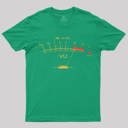 Volume VU Meter Vintage T-Shirt