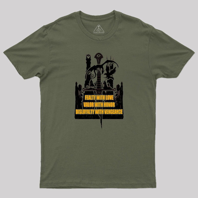 Love Honor and Vengeance T-Shirt