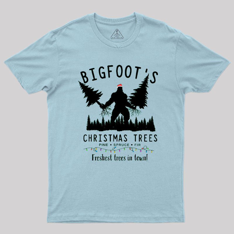 Bigfoot's Christmas Trees T-Shirt