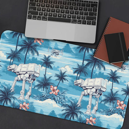 Imperial Walker Blue Hawaiian Beach Geek Mouse Pad