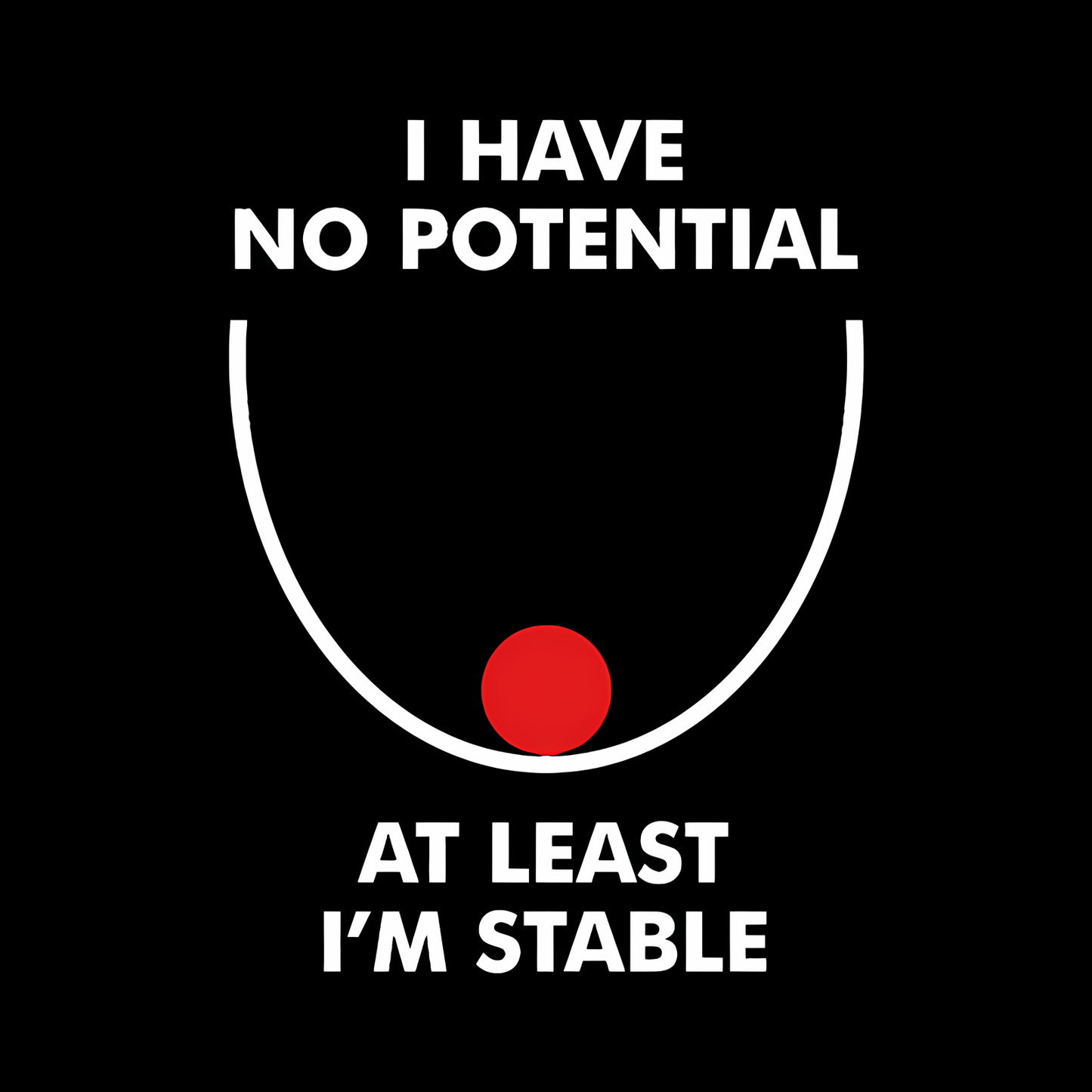 I Have No Potential Geek T-Shirt