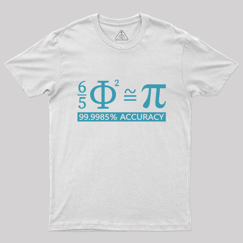 Approximate Relationship Between Π and Φ T-Shirt