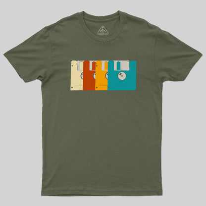 Retro Floppy Disk Icon T-Shirt