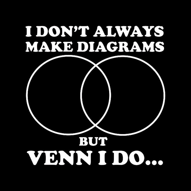 I Don't Always Do Diagrams Geek T-Shirt