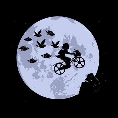 Ride Across the Moon Geek T-Shirt